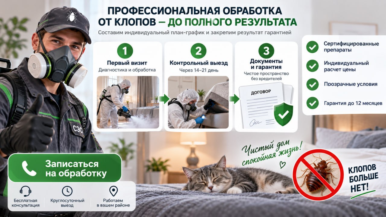 Записаться на обработку и получить план-график с гарантией